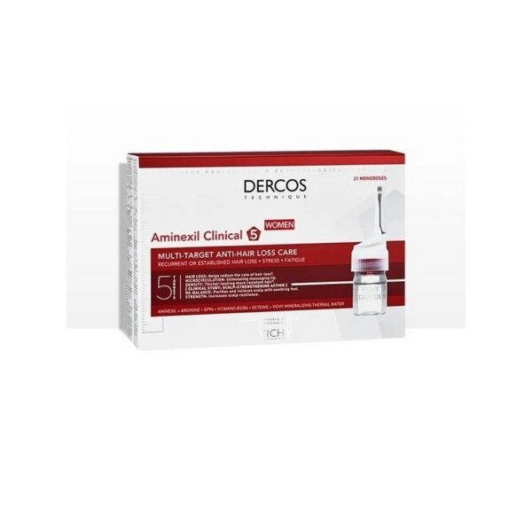 DERCOS - Aminexil Intensive 5 Woman Hair-LossTreatment 12x6 Ml,DERCOS - Aminexil Intensive 5 Woman Hair-LossTreatment 12x6 Ml,Vichy Laboratoires