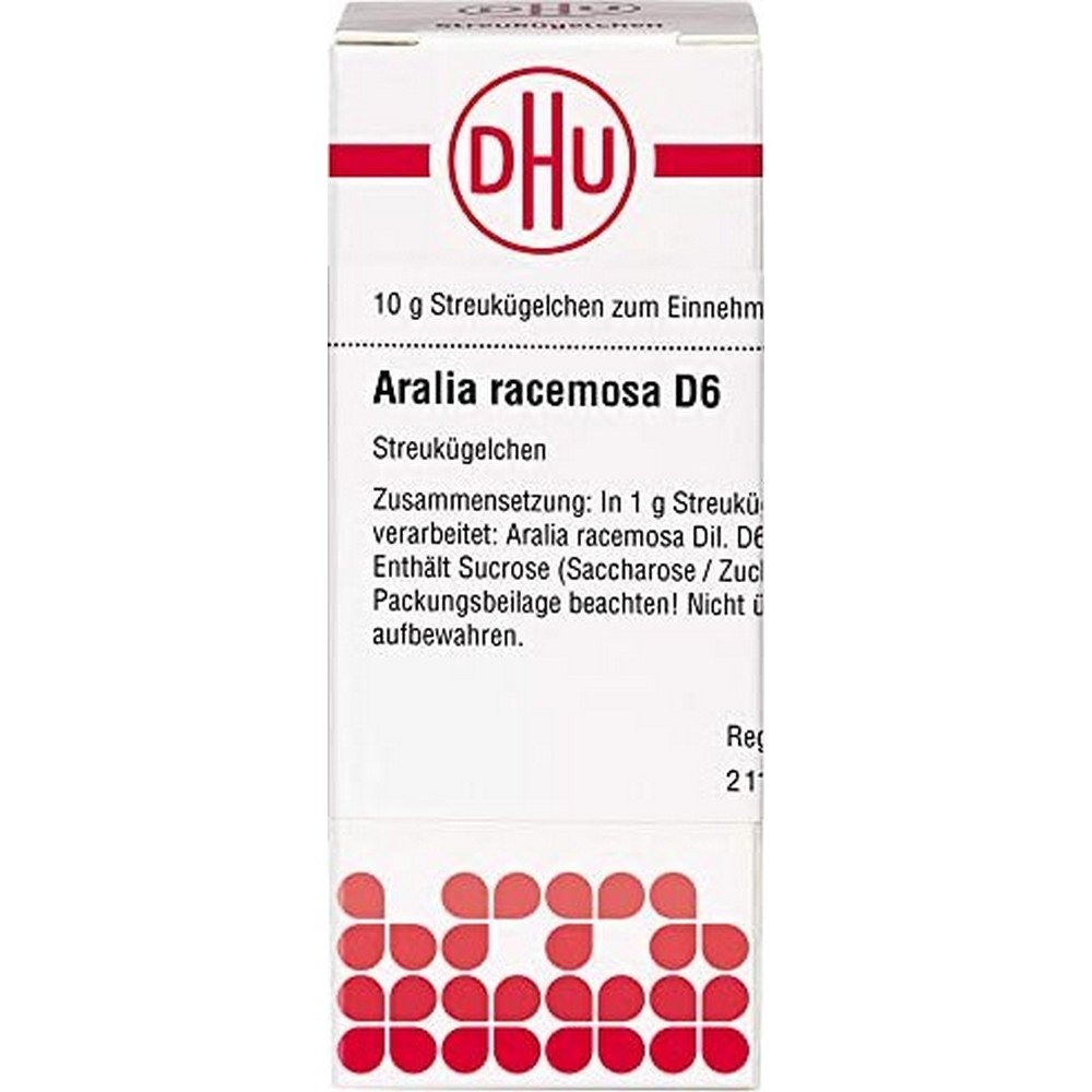 dhu aralia racemosa d6 globules 10g