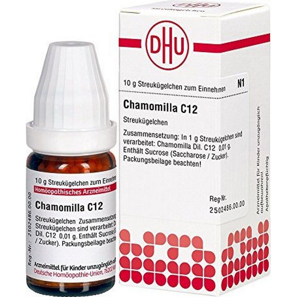 dhu chamomilla c12 globules 10g