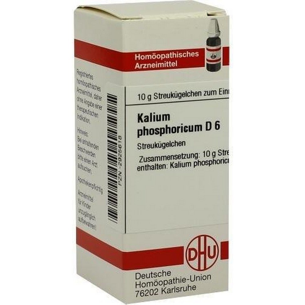 dhu kalium phosphoricum d6 globules 10g