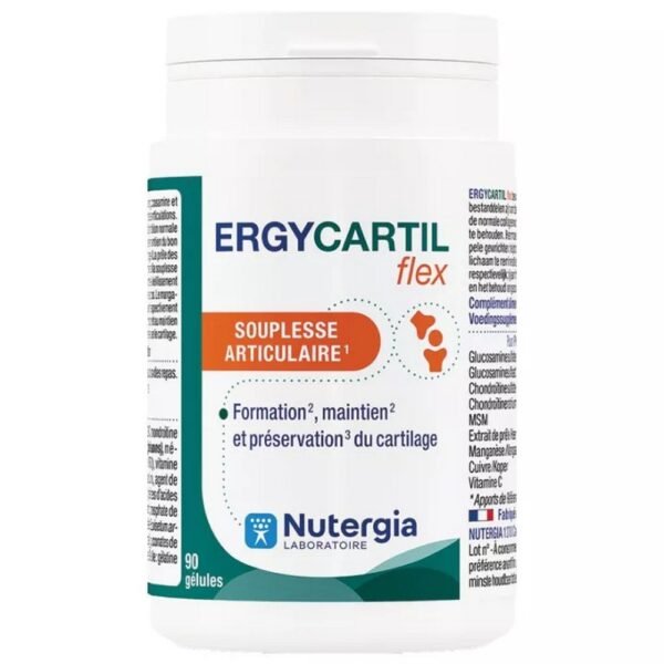 Ergycartil Flex Nutergia Joint Flexibility 90 capsules, Flex Nutergia Souplesse articulaire 90 gélules
