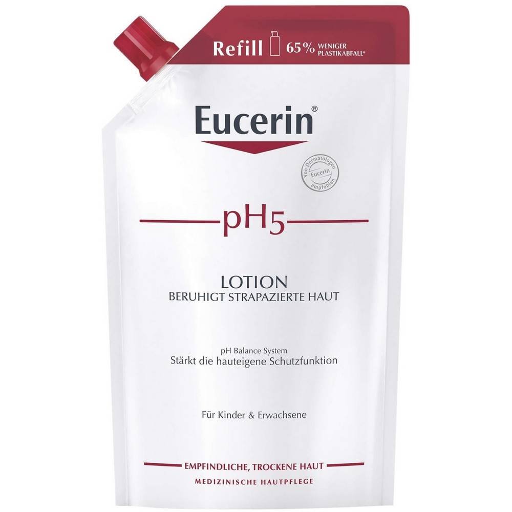 eucerin ph5 lotion refill bag 400ml eucerin ph5 lotion nachfullbeutel 400ml