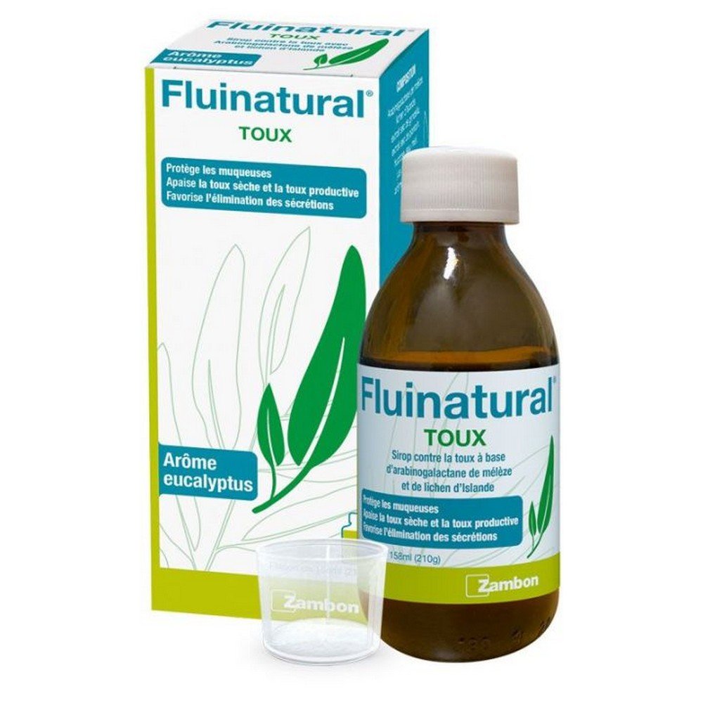fluinatural natural mixed cough syrup 158ml
