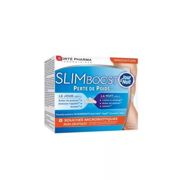 Forté Pharma SlimBoost Day and Night 120 Capsules, SlimBoost Jour et Nuit 120 Gélules