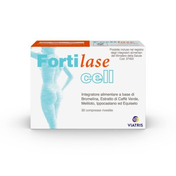 Fortilase Cell - Anti-cellulite supplement - 30 tablets,Fortilase Cell - Integratore anticellulite - 30 compresse,MEDA PHARMA SpA
