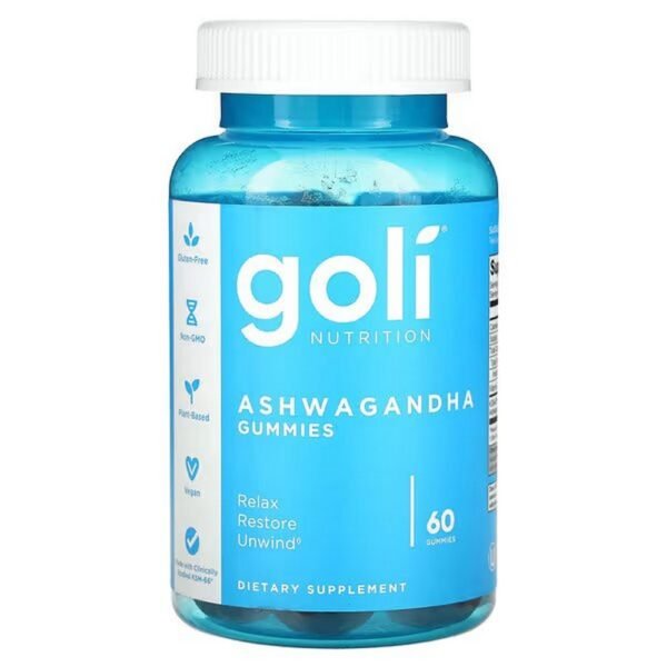 Goli Nutrition, Ashwagandha Gummies, Ashwagandha gummies, 60 gummies,Goli Nutrition, Ashwagandha Gummies, Ashwagandha-Fruchtgummis, 60 Fruchtgummis