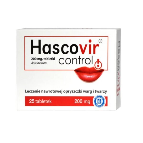 HASCO-LEK S.A.,Hascovir control 200 mg 25 tablets,Hascovir control 200 mg 25 tabl