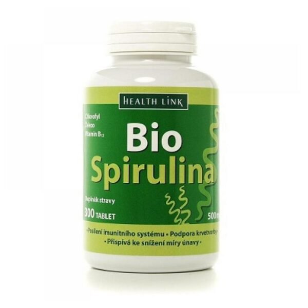 HEALTH LINK Spirulina 500 mg 300 tablets BIO