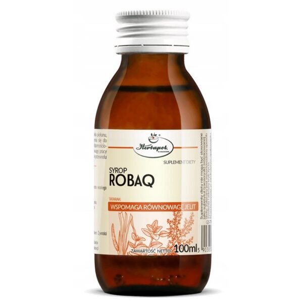 Herbapol Kraków,ROBAQ SYRUP 100ML, SYROP ROBAQ 100ML