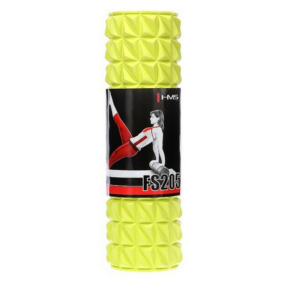 hms fs205 fitness roller 45 cm yellow
