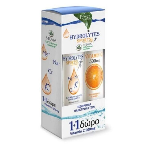 Hydrolity sport, 20+vitamin C 500 mg, 20, Хидролити спорт, 20+витамин С 500мг