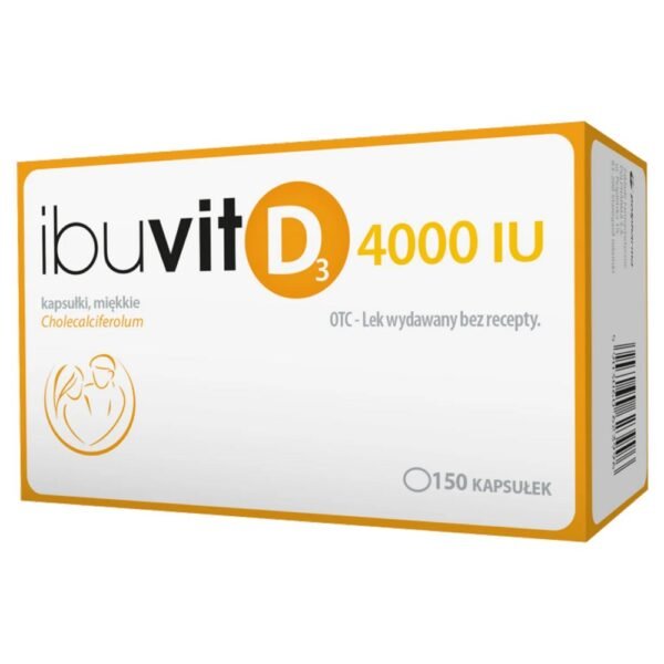 Polpharma Group B.V.,Ibuvit D3 4000 IU 150 Caps,Ibuvit D3 4000 Iu 150Kaps