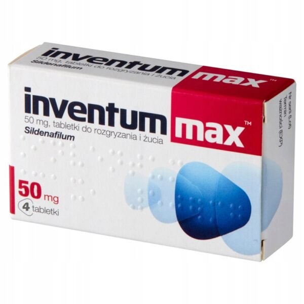 AFLOFARM Farmacja Polska Sp. z o. o.,Inventum Max 50mg 4 tablets,Inventum Max 50mg 4 tabl