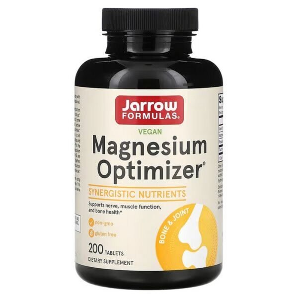 Jarrow Formulas, Magnesium Optimizer, Improved Magnesium Absorption, 200 Tablets,Jarrow Formulas, Magnesium Optimizer, verbesserte Magnesiumaufnahme, 200 Tabletten