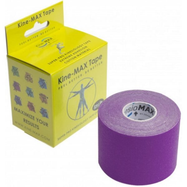 KineMax SuperPro Cot. purple 5cm x 5m