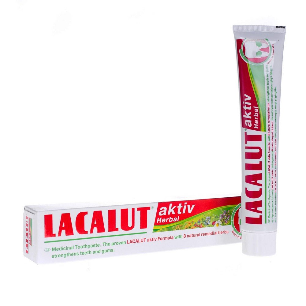 lacalut aktiv herbal toothpaste 75 ml