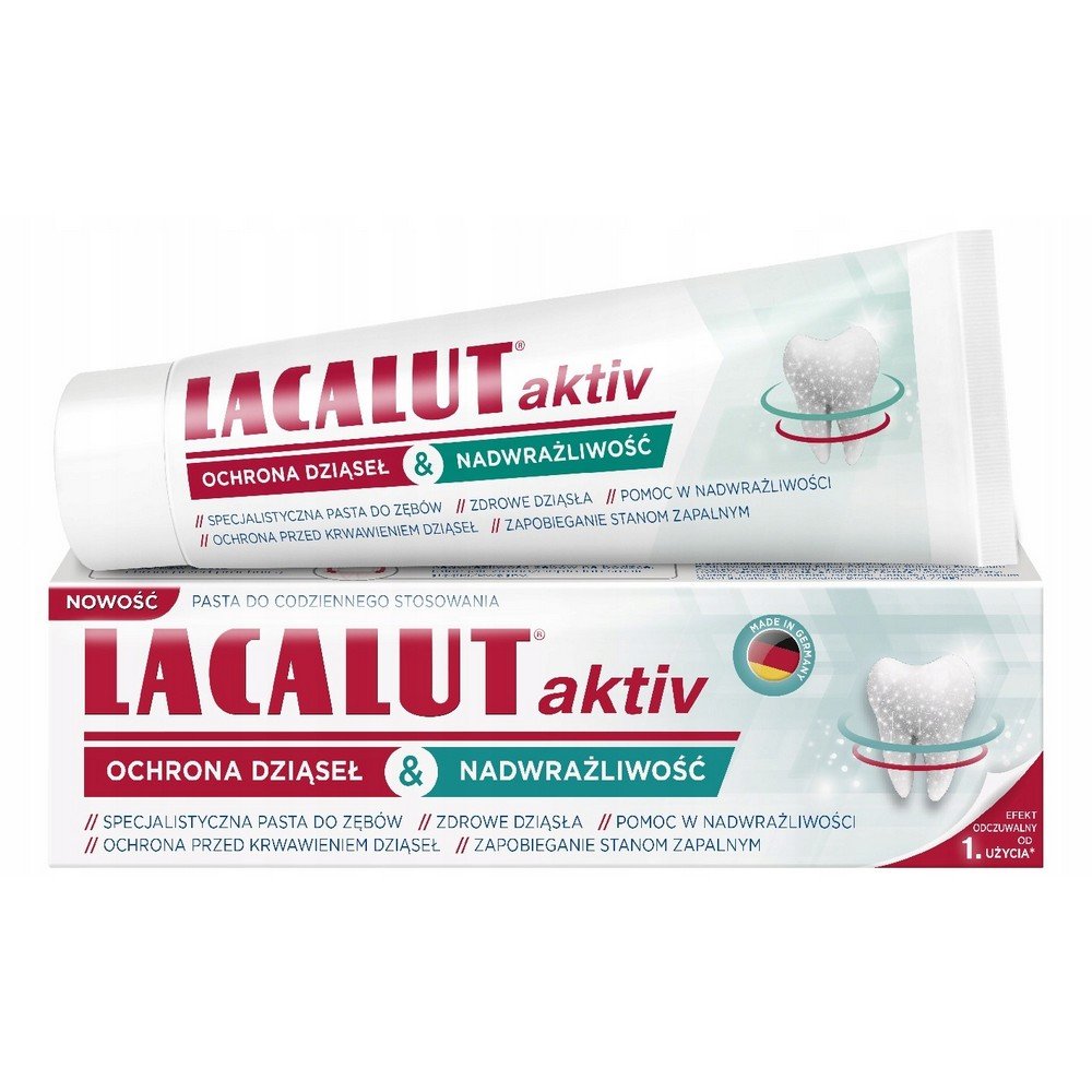 lacalut toothpaste aktiv sensitive protection 75ml