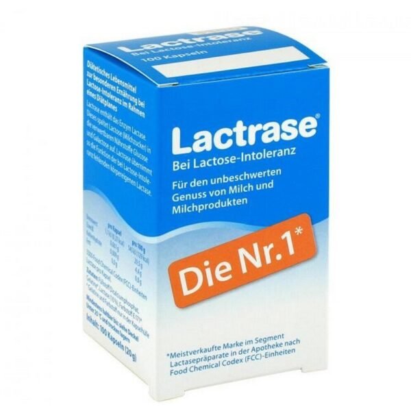 LACTRASE 3,300 FCC Capsules, 100 pcs