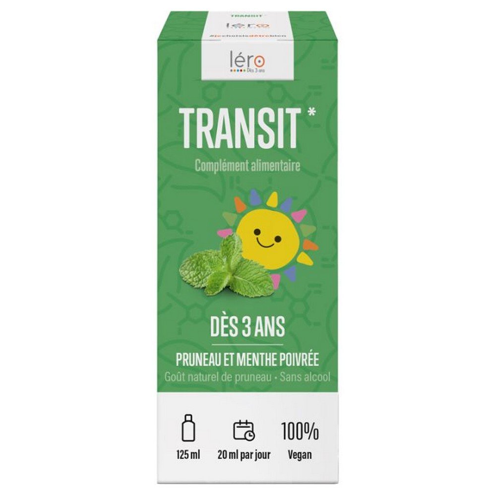 lero natural syrup for transit 125 ml