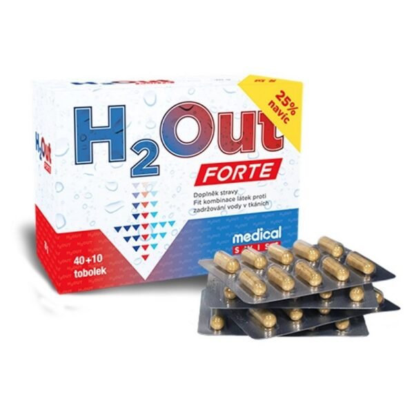 MEDICAL SWISS H2Out forte 40 + 10 capsules
