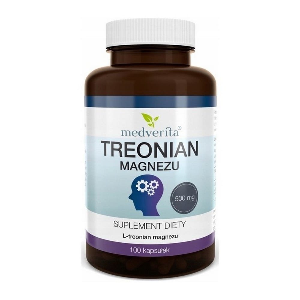 medverita magnesium threonate 700mg l magnesium threonate 100 caps