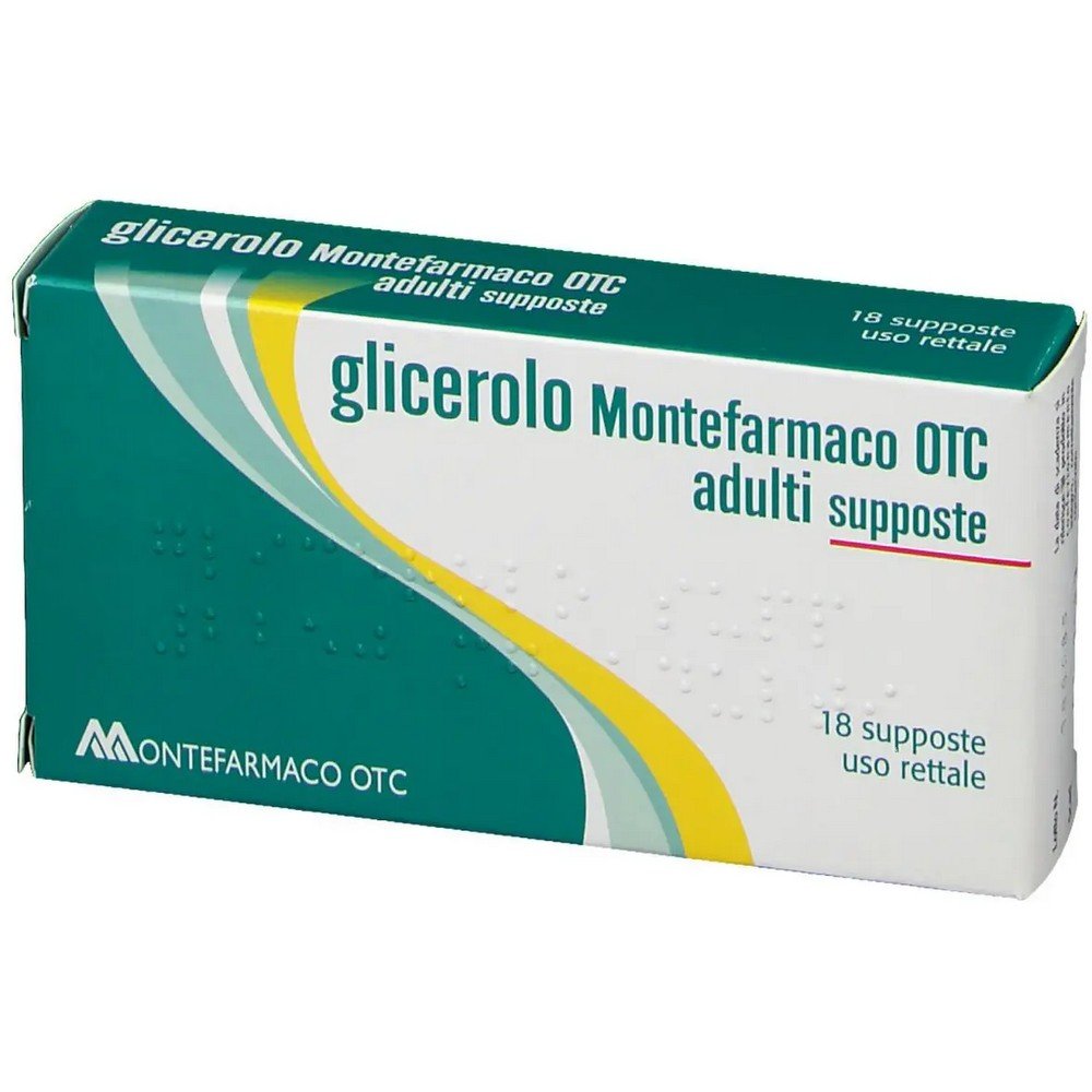 montefarmaco 18 glycerol suppositories for adults
