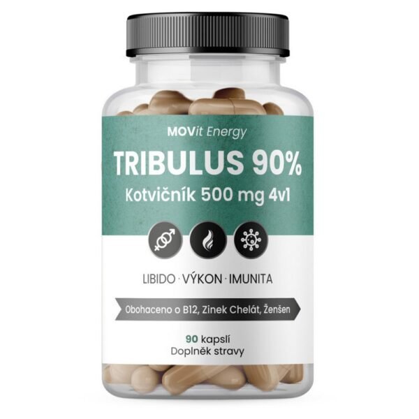 MOVIT ENERGY Tribulus 90% anchor 500 mg 4 in 1 90 capsules