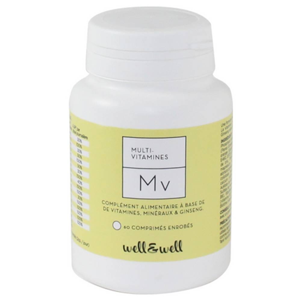 mv well and well multi vitamins 60