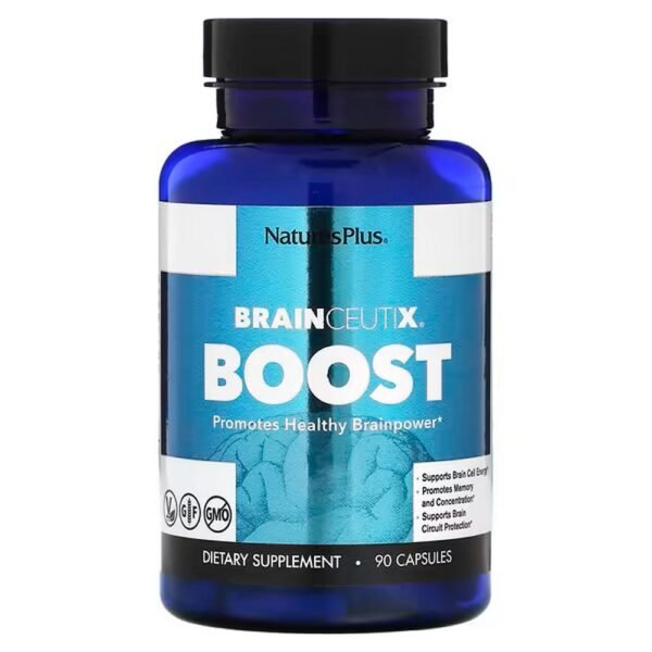 NaturesPlus, Brainceutix, Boost, 90 capsules,NaturesPlus, Brainceutix, Boost, 90 Kapseln