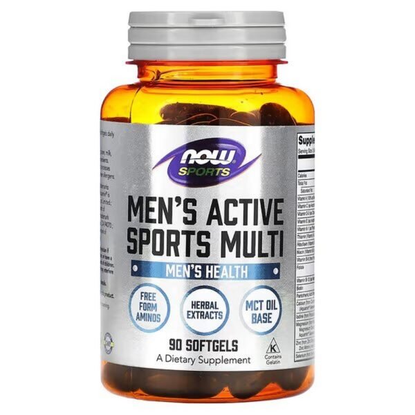 NOW Foods, Sports, Active Sports Multi for Men, 90 Softgels,NOW Foods, Sports, Active Sports Multi für Männer, 90 Weichkapseln