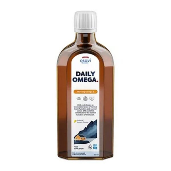 Olivit Osavi Daily Omega 1600 Mg Liquid Lemon Flavor 250ml