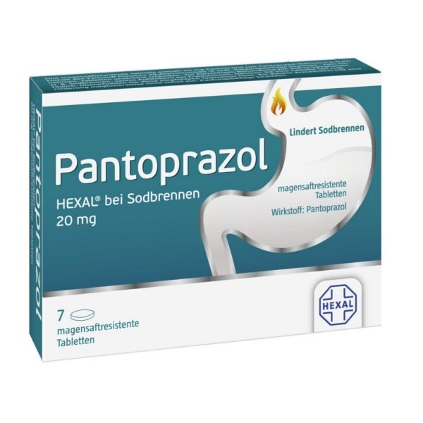 Pantoprazole 20 mg gastric juice. Tablets (7 pcs.), Pantoprazol 20 mg magensaftr. Tabletten (7 Stk.)