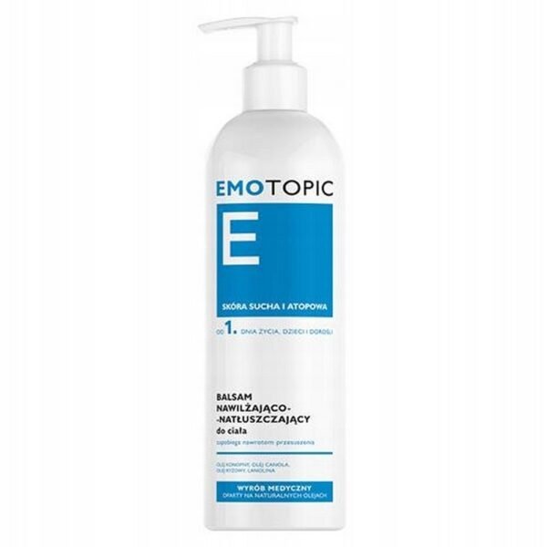 Pharmaceris,Pharmaceris E Emotopic moisturizing and greasing balm for daily body care 400ml,Pharmaceris E Emotopic balsam nawilżająco-natłuszczający do codziennej pielęgnacji ciała 400ml