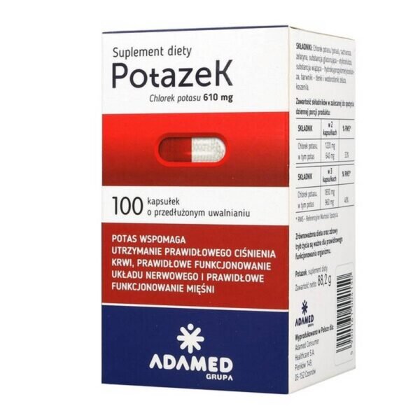 Potazek, modified-release capsules, 100 pieces