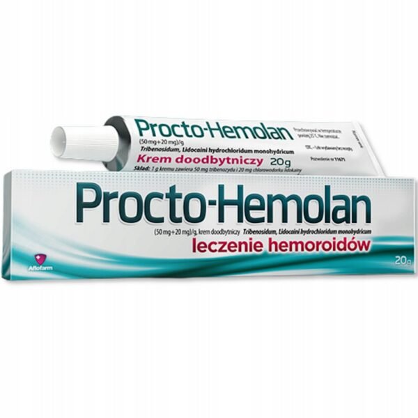 AFLOFARM Farmacja Polska Sp. z o. o.,Procto-Hemolan cream 20g,Procto-Hemolan krem 20g
