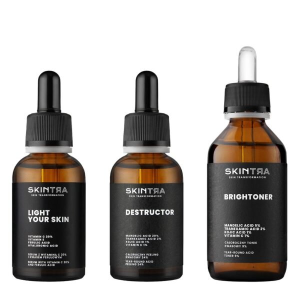 SkinTra,PURIFICATION AND BRIGHTENING SET Cleansing and brightening set for all skin types
