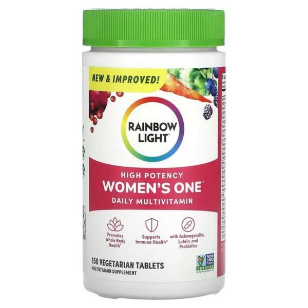 Rainbow Light, Women's One Multivitamin, Multivitamins for Women, 150 Tablets,Rainbow Light, Women's One Multivitamin, Multivitamine für Frauen, 150 Tabletten