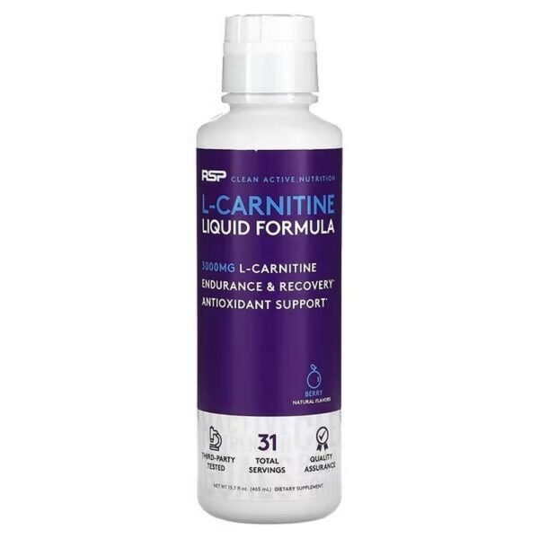 RSP Nutrition, L-Carnitine, Weight Management, Berry, 3,000 mg, 473 ml (16 fl. oz.),RSP Nutrition, L-Carnitin, Weight Management, Beere, 3.000 mg, 473 ml (16 fl. oz.)
