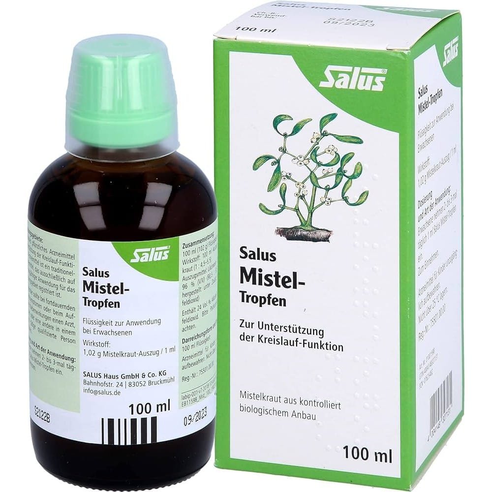 salus mistletoe drops 100ml