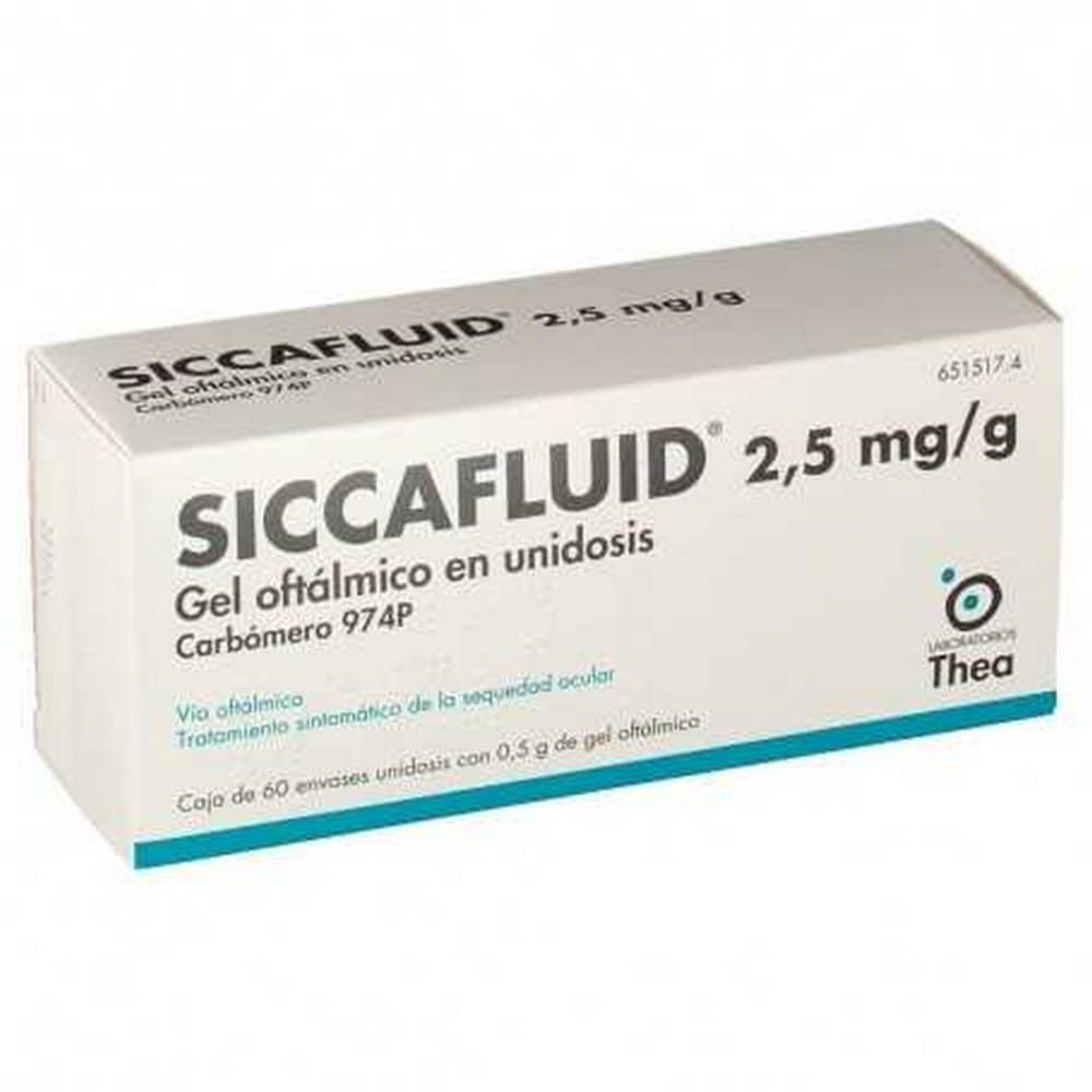 siccafluid 25 mggr ophthalmic gel 60 units