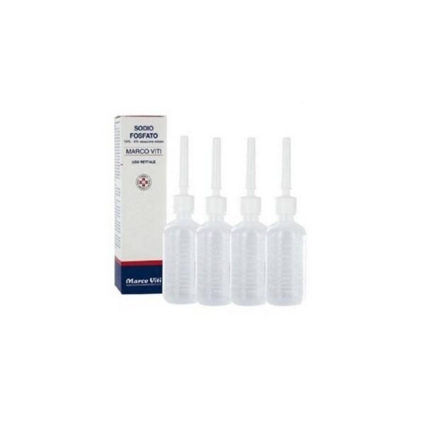 Sodio Fosfato MV 16%/6% Rectal Solution - 4 X 120 Ml