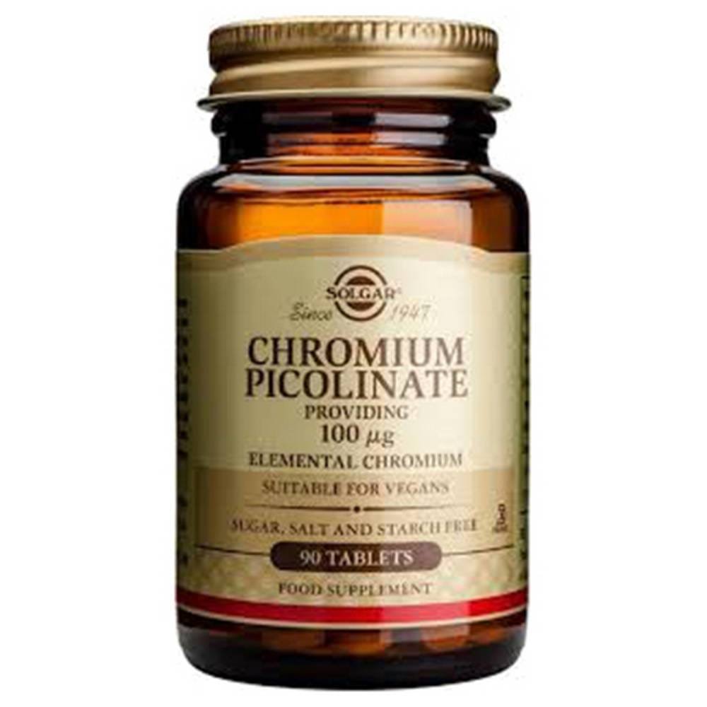 solgar chromium picolinate 100mcg 90