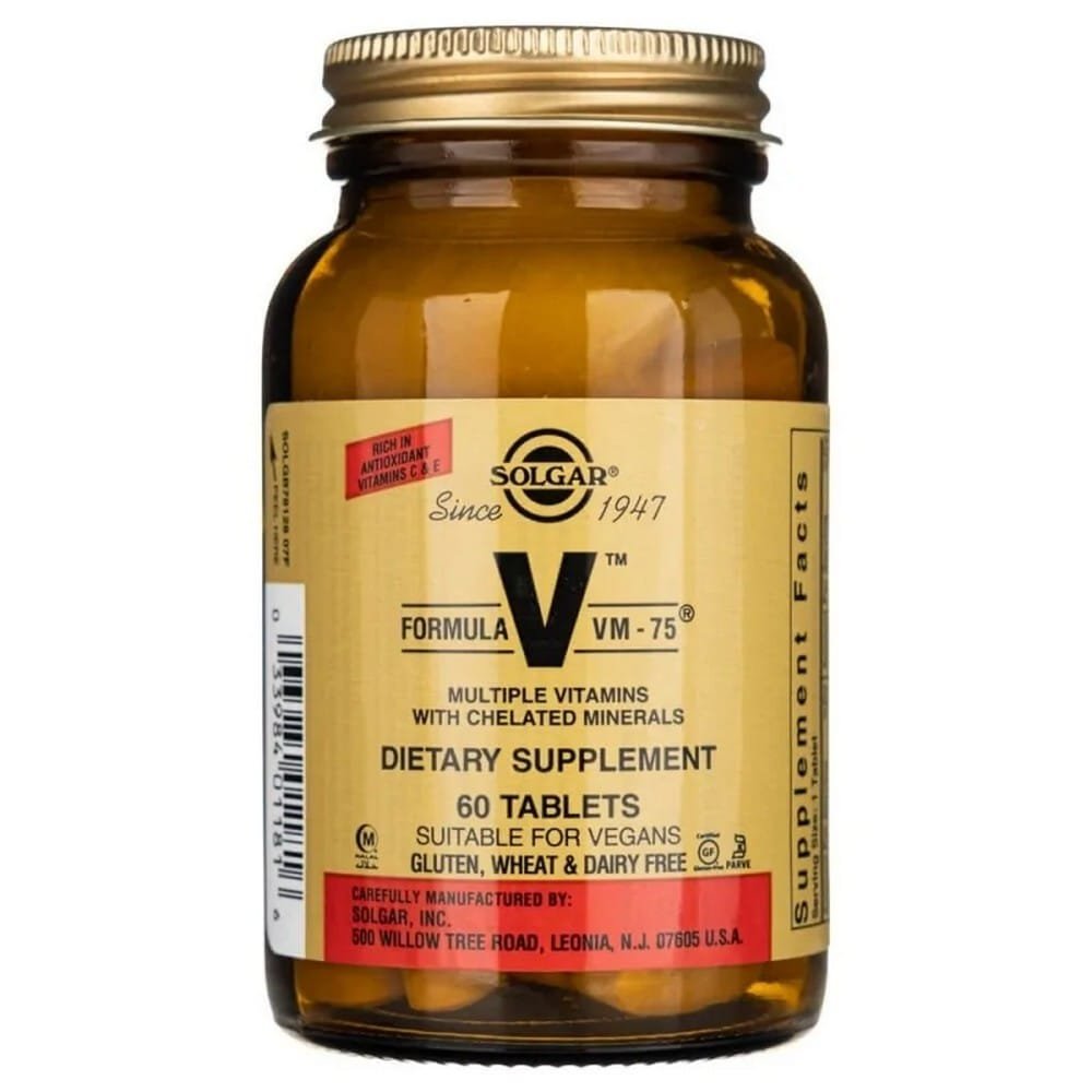 solgar formula vm 75 60 tablets