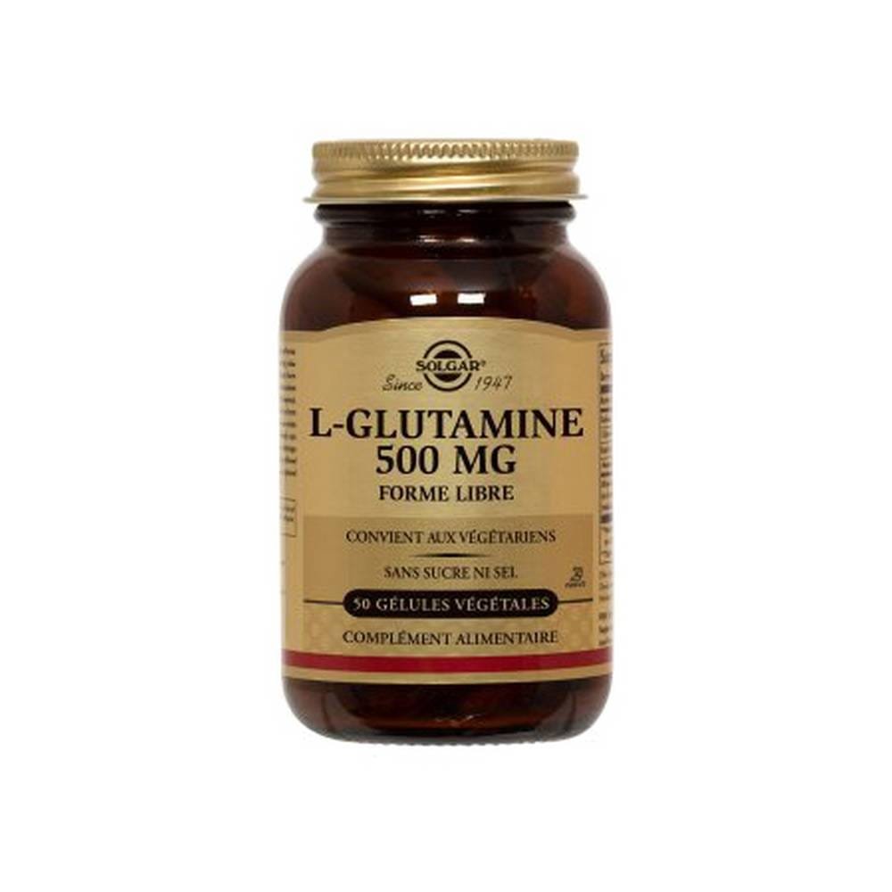solgar l glutamine 500 mg 50