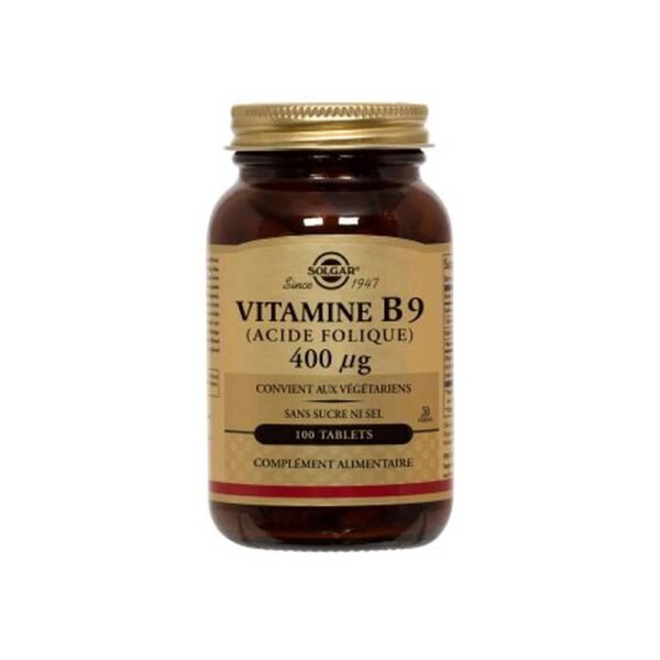 Solgar Vitamine B9 400mcg, 100