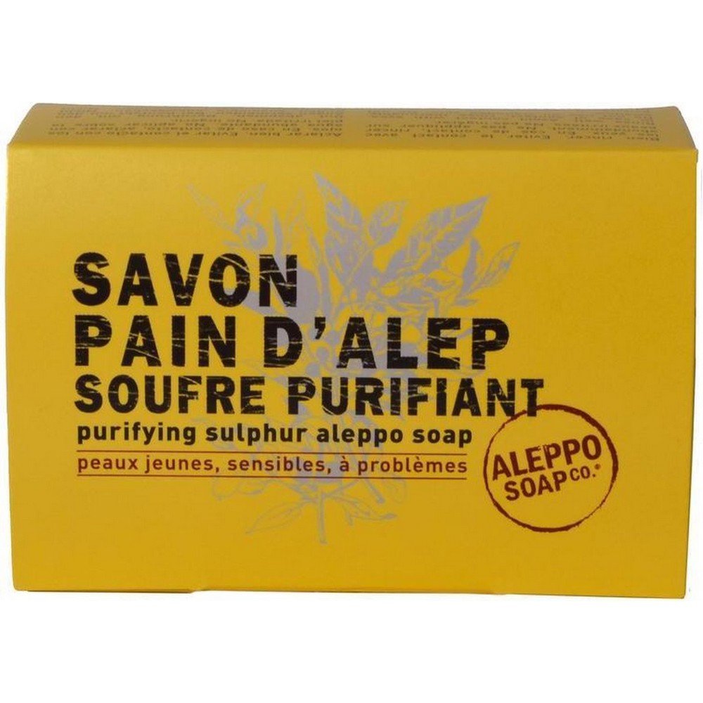 tade aleppo soap with purifying sulfur 150g