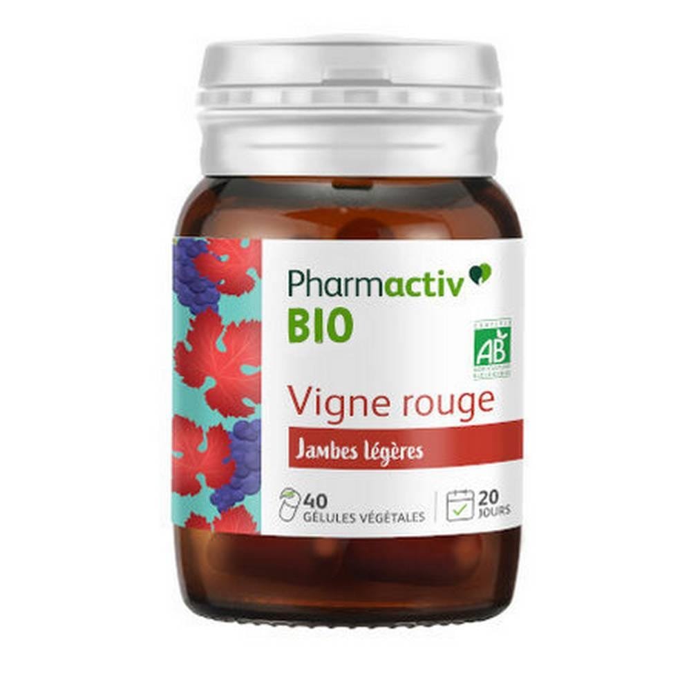 vigne rouge bio 40