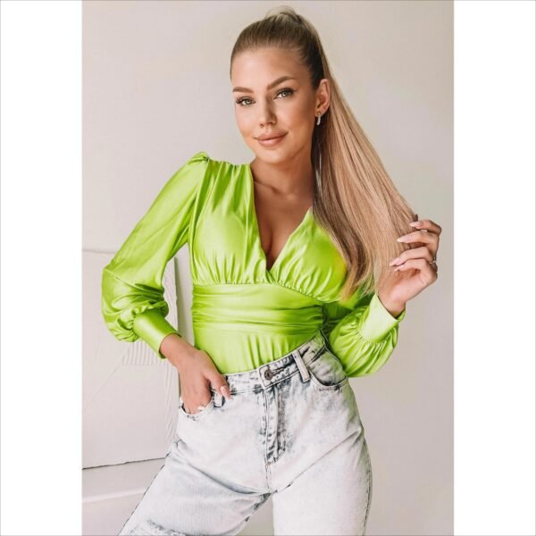 Clamodi Pretty Satin Body Light Green