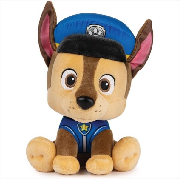The brave Paw Patrol pups in the form of cute plush toys from GUND are ready to save the day. Chase will make it happen. This German Shepherd is a born leader with an athletic build who likes to take matters into his own hands.