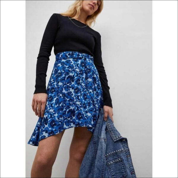46 Bonprix kwb Mini Skirt With Asymmetrical Hem